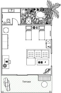 Deluxe Twin Villa Layout