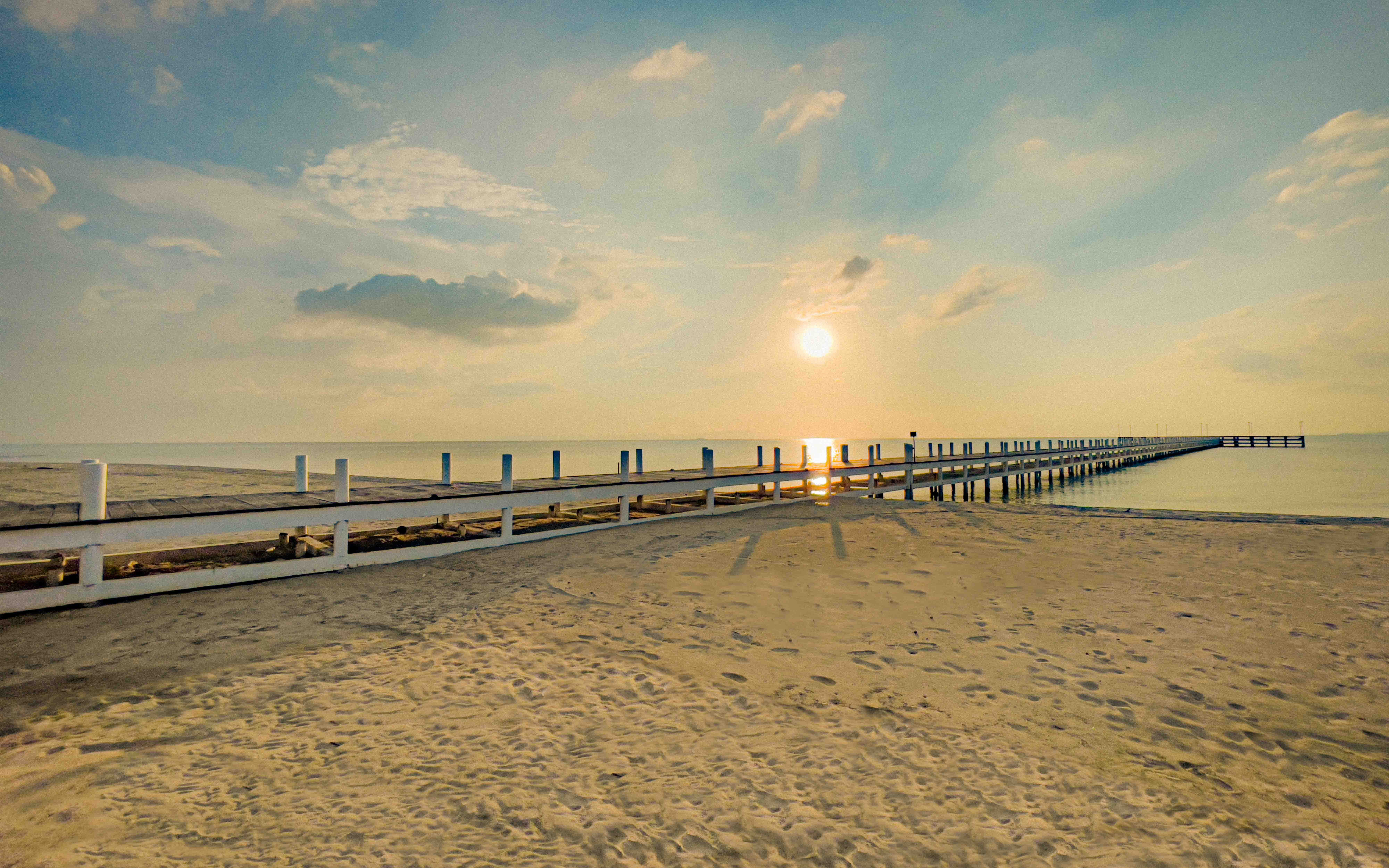 Private Beach Facilities at Samanea Beach Resort in Kep