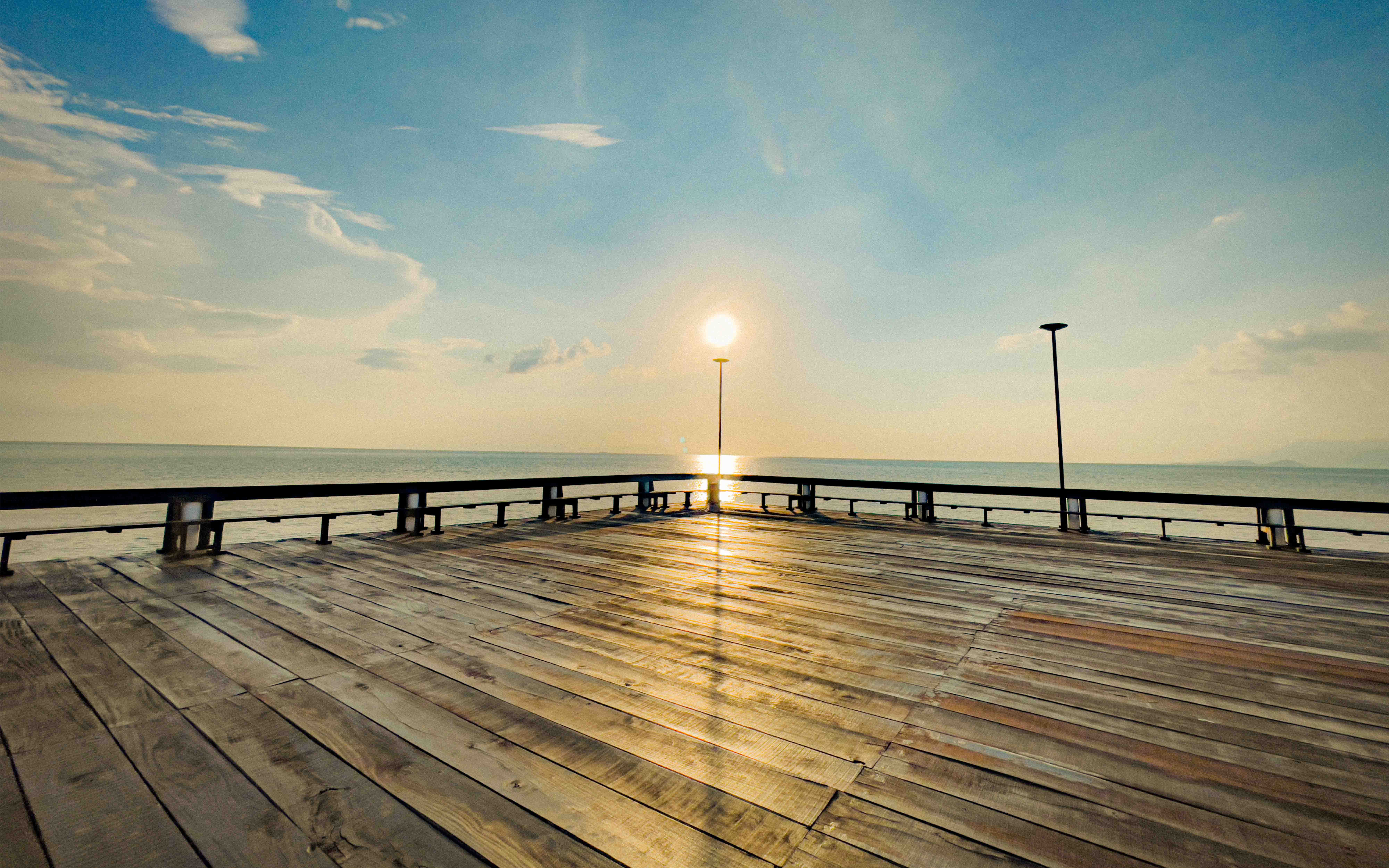 Sea Jetty Facilities at Samanea Beach Resort in Kep